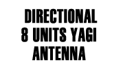 DIRECTIONAL-8-UNITS-YAGI-ANTENNA