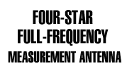 FOUR-STAR-FULL-FREQUENCY-MEASUREMENT-ANTENNA